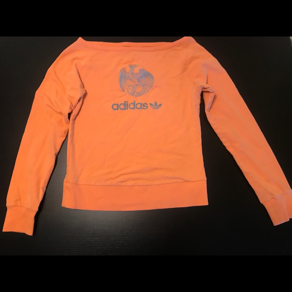 Adidas off the Shoulder Long Sleeve